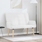Two-Seater Sofa 115 x 61 x 87 cm fabric