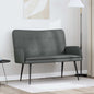 2-Seater Sofa Blue 115 x 61 x 87 cm Fabric