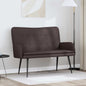 2-Seater Sofa Blue 115 x 61 x 87 cm Fabric