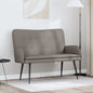 2-Seater Sofa Blue 115 x 61 x 87 cm Fabric
