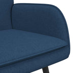 Sofá de 2 Plazas Azul 115 x 61 x 87 cm Tela