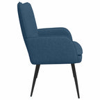 Sofá de 2 Plazas Azul 115 x 61 x 87 cm Tela