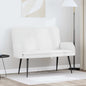 2-Seater Sofa Blue 115 x 61 x 87 cm Fabric