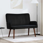 Yellow Two-Seater Sofa 115 x 61 x 87 cm Velvet