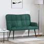 Two-Seater Sofa 115 x 61 x 87 cm fabric