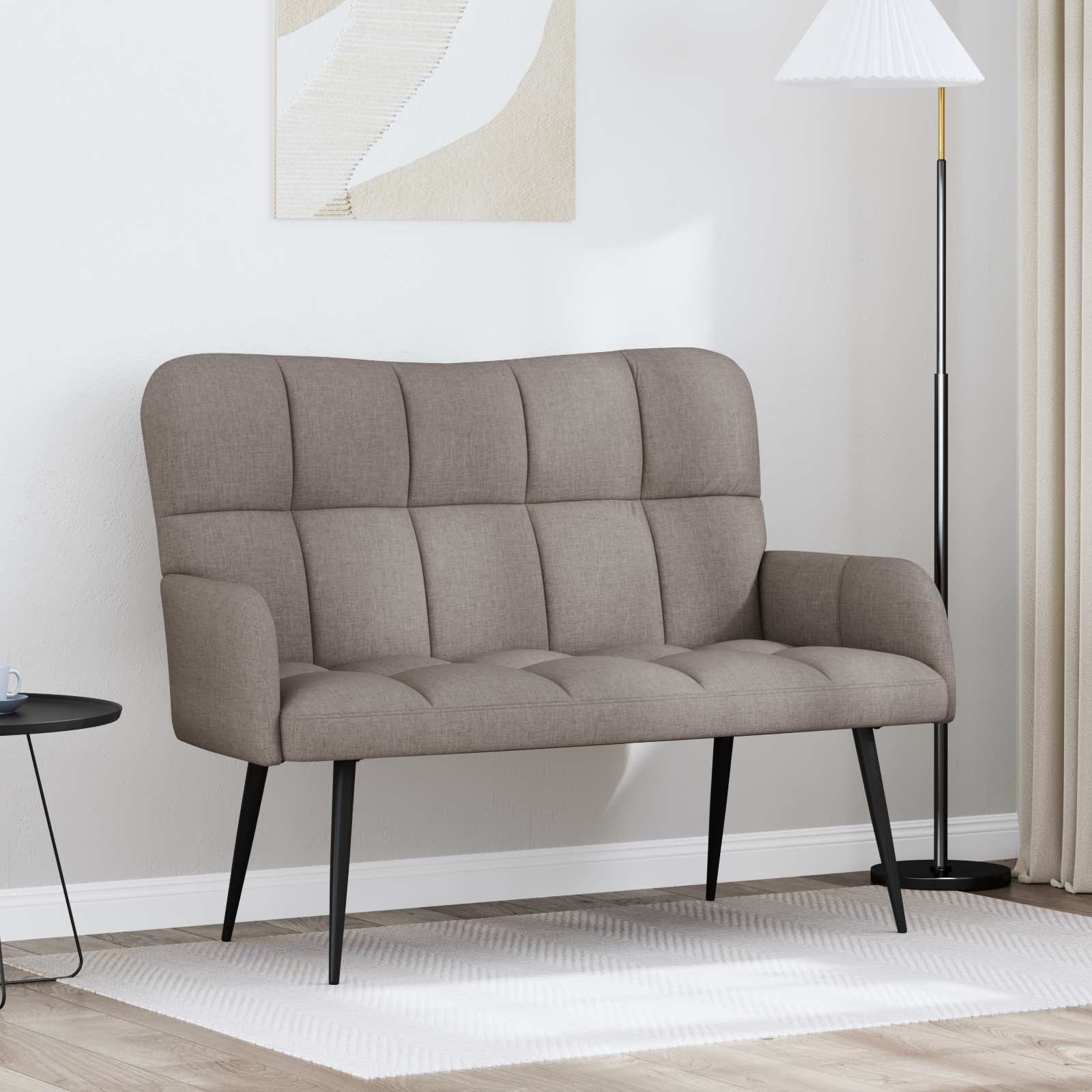 Sofá de Dois Lugares 115 x 61 x 87 cm tecido