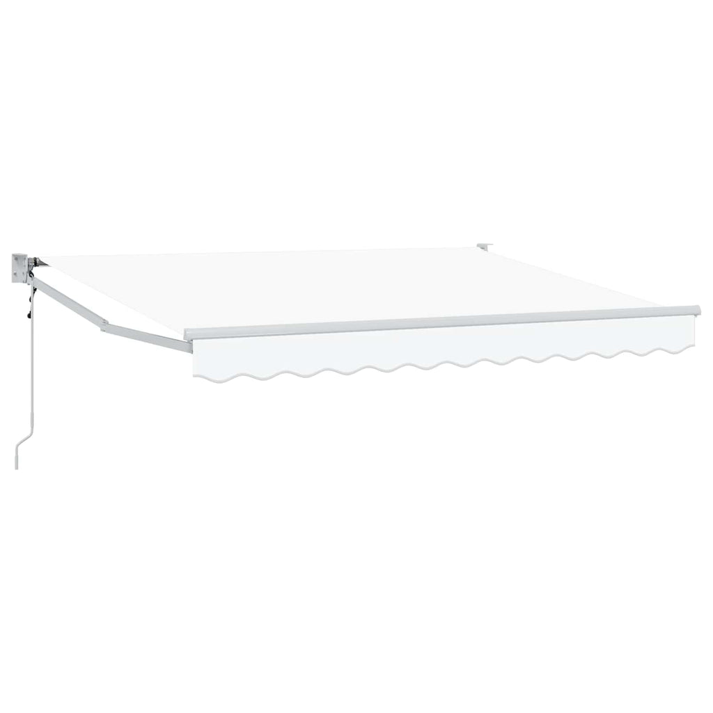 Toldo Retráctil Eléctrico 2,5 x 2 m 100% Poliéster y Aluminio