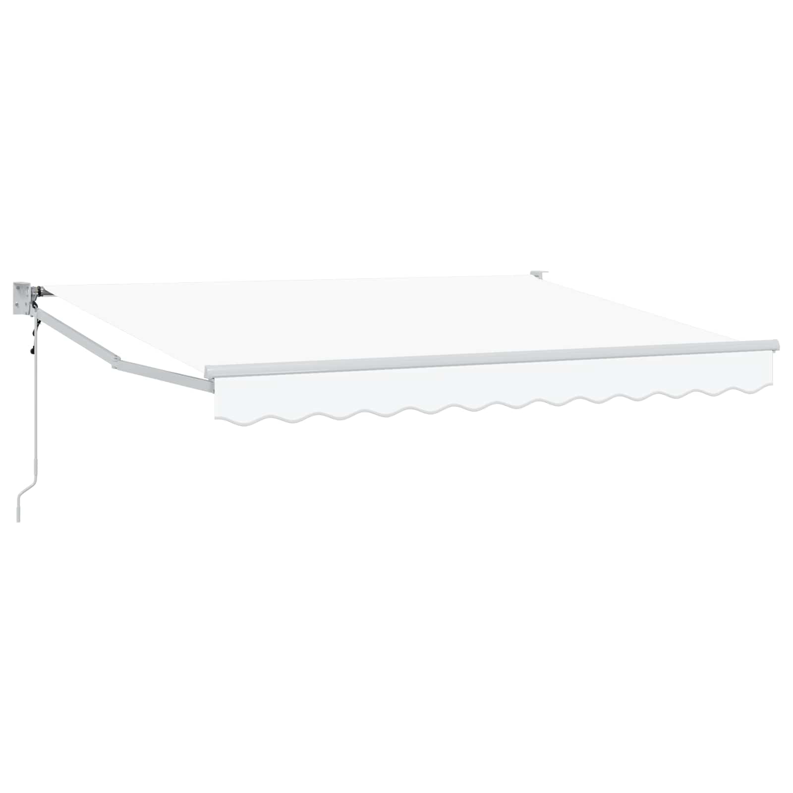 Toldo Retráctil Eléctrico 2,5 x 2 m 100% Poliéster y Aluminio