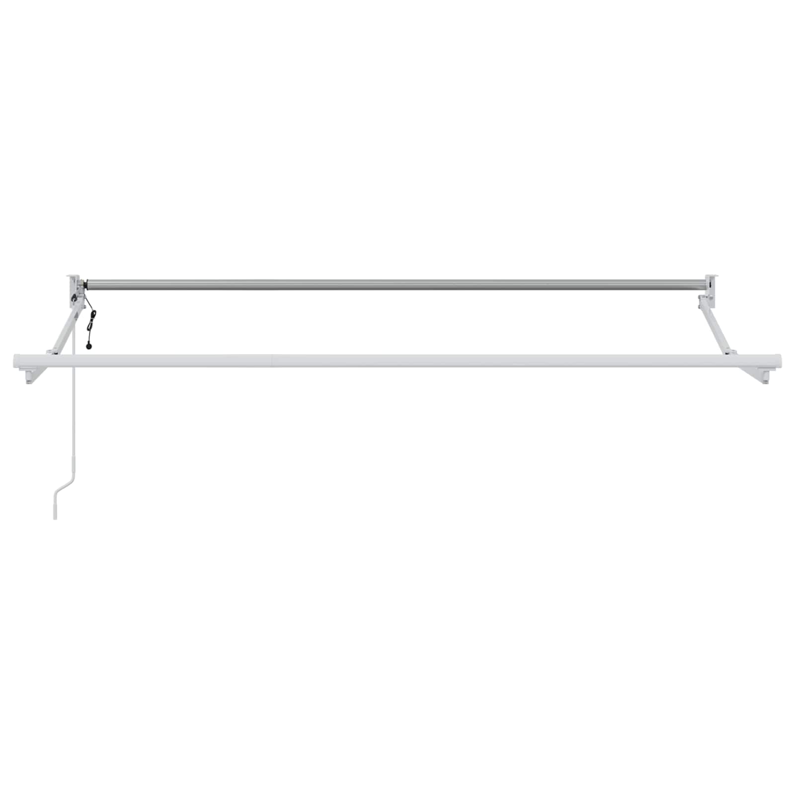 Toldo Retráctil Eléctrico 2,5 x 2 m 100% Poliéster y Aluminio