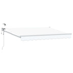 Toldo Retráctil Eléctrico 2,5 x 2 m 100% Poliéster y Aluminio