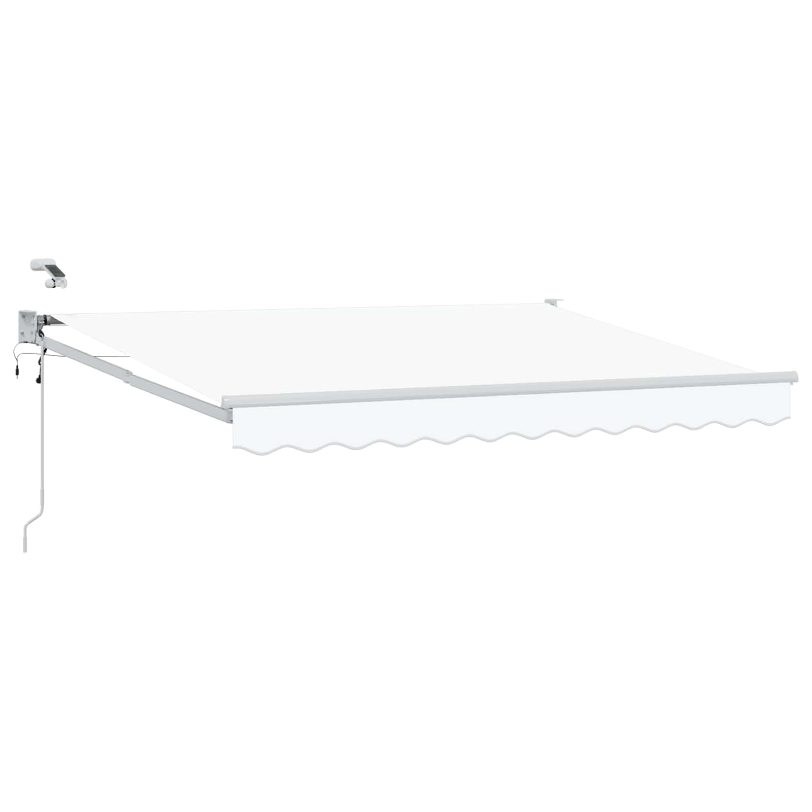 Toldo Retráctil Eléctrico 2,5 x 2 m 100% Poliéster y Aluminio