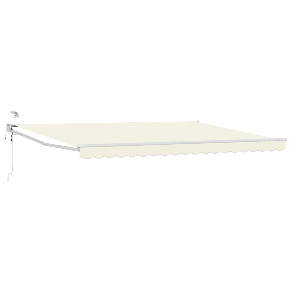 Toldo Retráctil Eléctrico 2,5 x 2 m 100% Poliéster y Aluminio