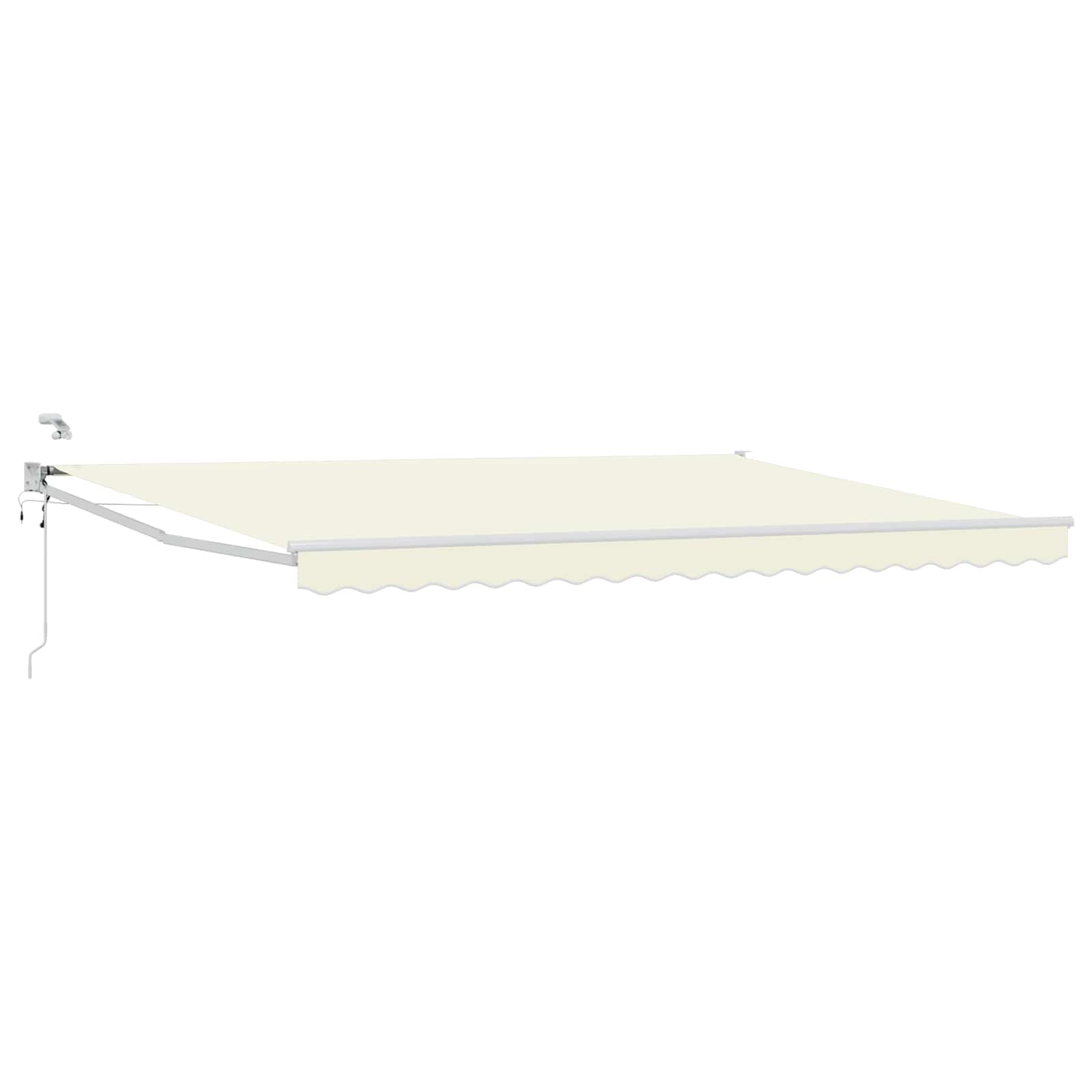 Toldo Retráctil Eléctrico 2,5 x 2 m 100% Poliéster y Aluminio