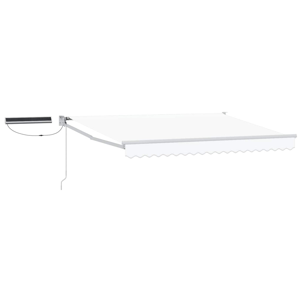 Toldo Retráctil Eléctrico 2,5 x 2 m 100% Poliéster y Aluminio