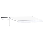 Toldo Retráctil Eléctrico 2,5 x 2 m 100% Poliéster y Aluminio