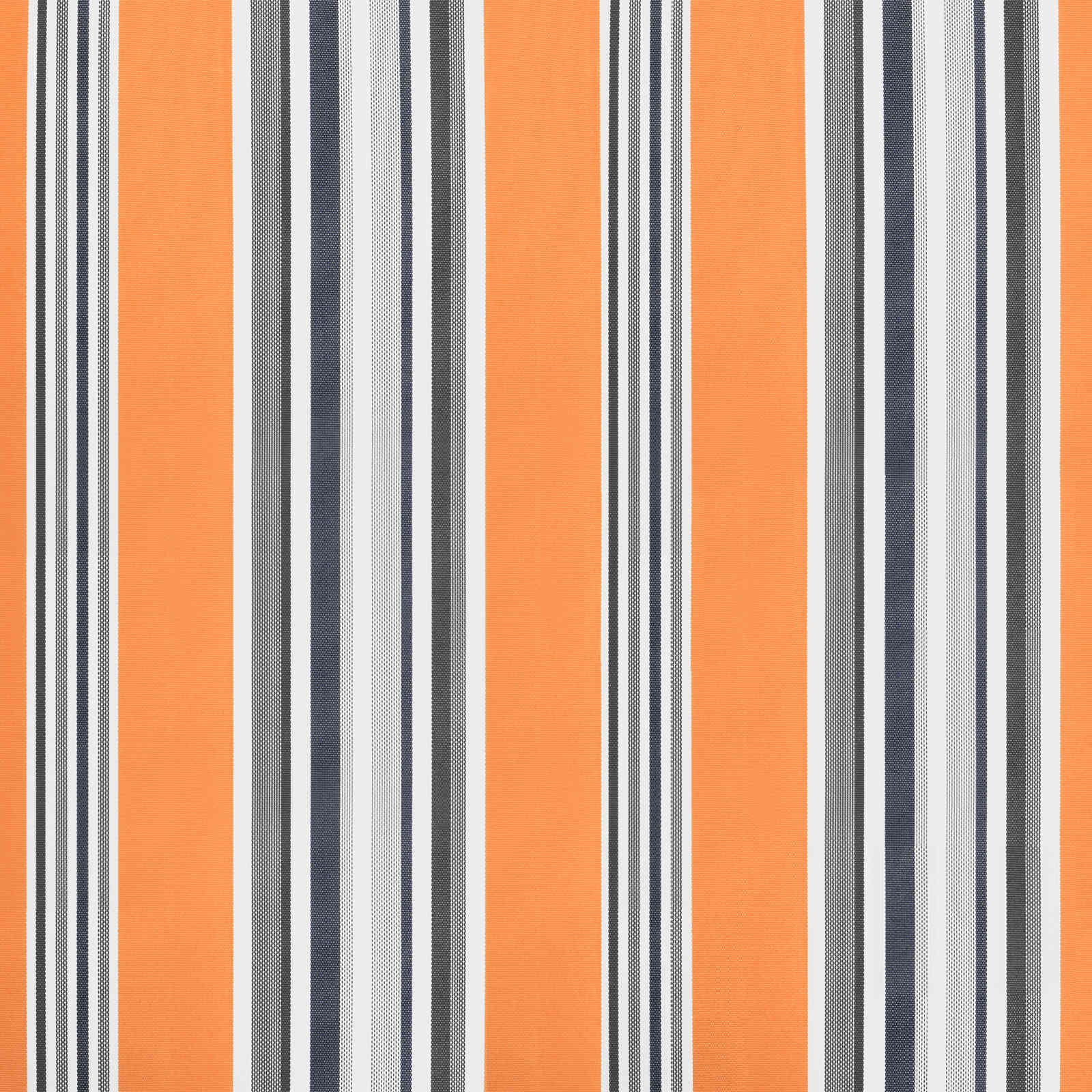 Toldo Retráctil Naranja y Gris 400 x 300 cm Lona y Aluminio