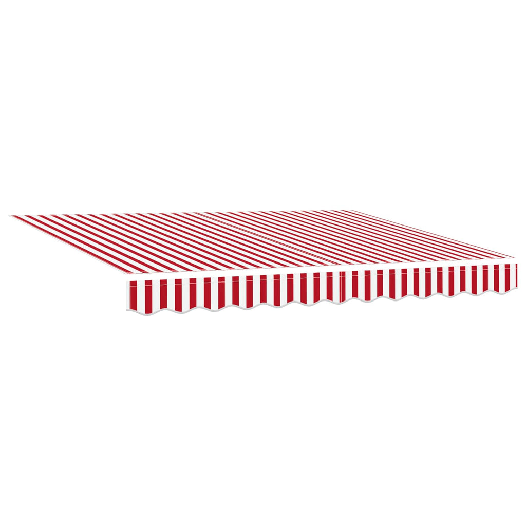 Toldo Retráctil Eléctrico Rojo y 2,5 x 2 m