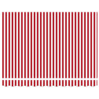 Toldo Retráctil Eléctrico Rojo y 2,5 x 2 m