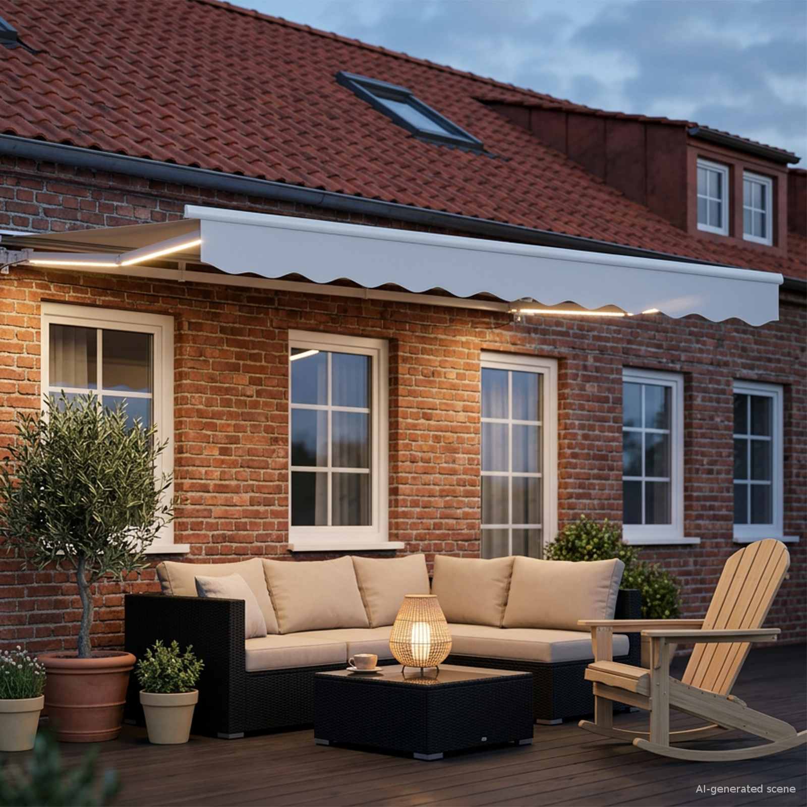 Toldo Retráctil Eléctrico 3 x 2,5 m