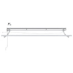 Toldo Retráctil Eléctrico 3,5 x 2,5 m