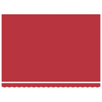 Toldo Retráctil Eléctrico Rojo y blanco 4 x 3,5 m