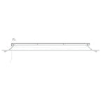 Toldo Retráctil Eléctrico Azul y 4,5 x 3,5 m