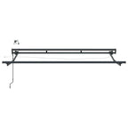 Toldo Retráctil Eléctrico Azul, Blanco, Antracita 2,5 x 2 m