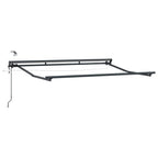 Toldo Retráctil Eléctrico Amarillo, Blanco, Antracita 3 x 2 m