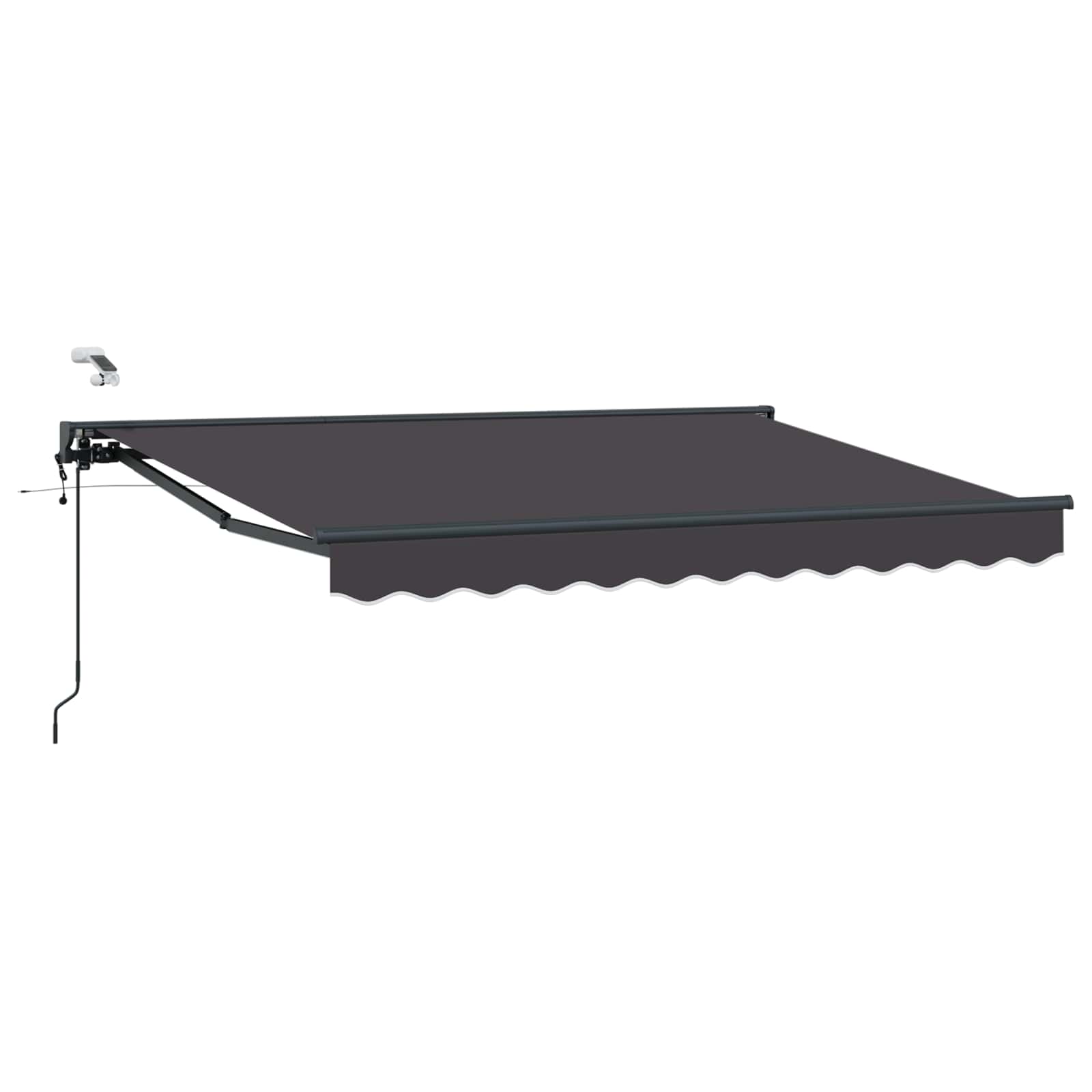 Toldo Retráctil Eléctrico Antracita 3 x 2,5 m