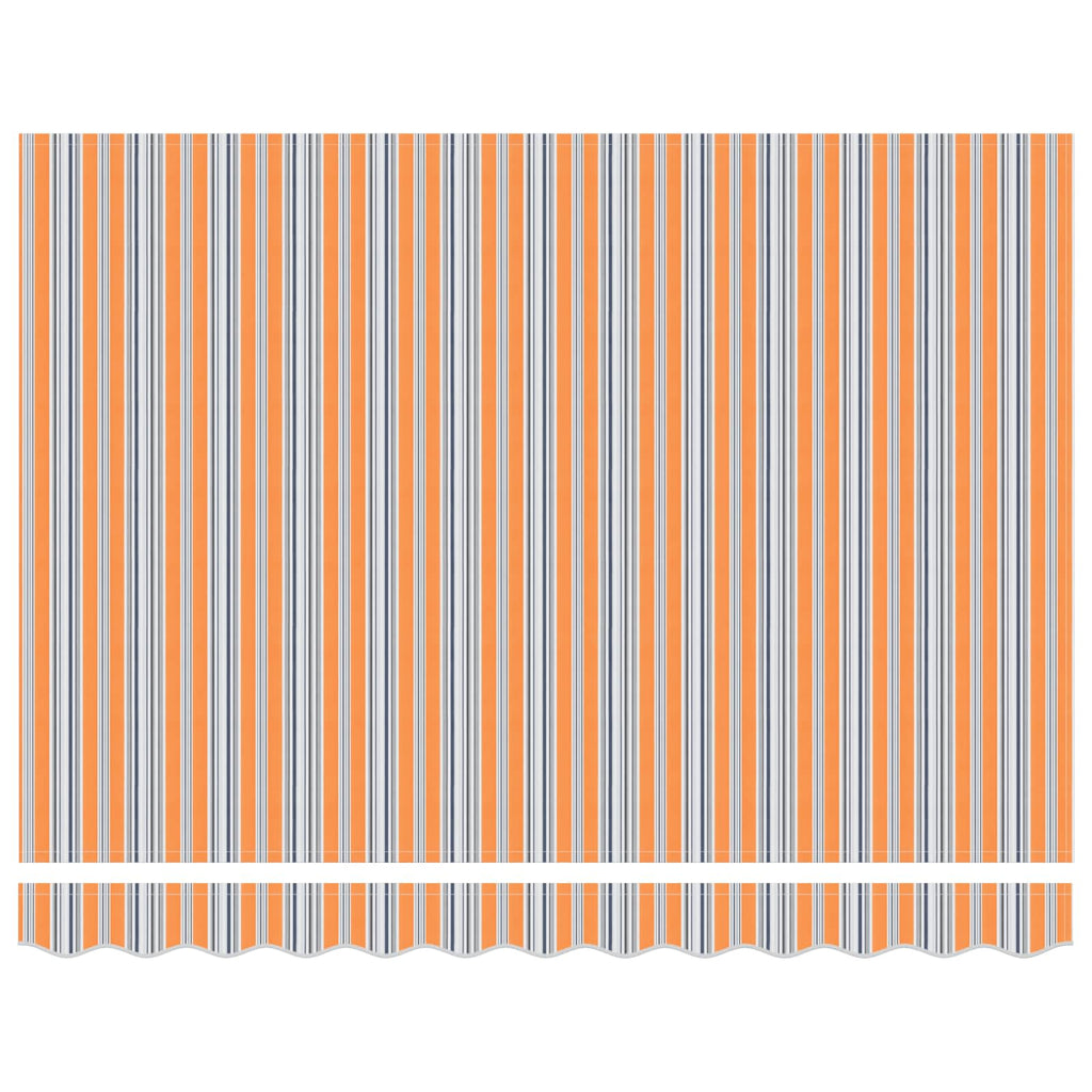 Toldo Retráctil Eléctrico Azul, Naranja, Antracita 3,5 x 2,5 m
