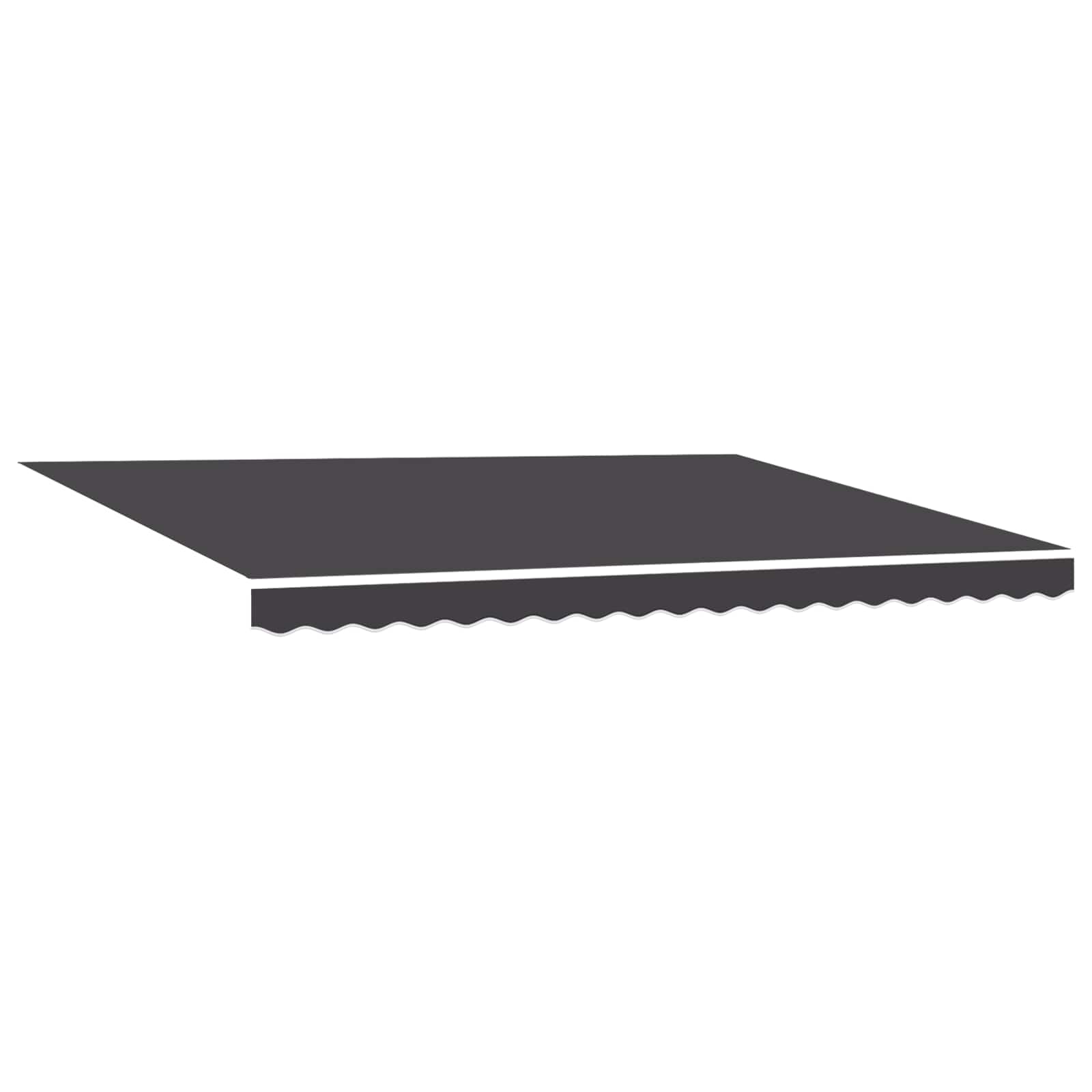 Toldo Retráctil Eléctrico Antracita 4 x 3 m