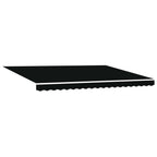 Toldo Retráctil Eléctrico Negro y Antracita 4 x 3 m