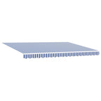Toldo Retráctil Eléctrico Azul, Blanco, Antracita 4 x 3,5 m