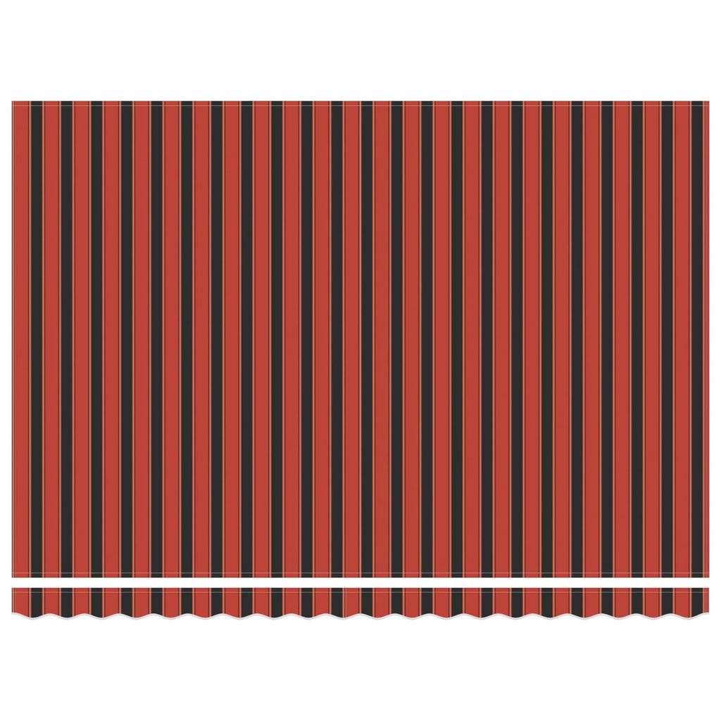 Toldo Retráctil Eléctrico Naranja, Negro, Antracita 4,5 x 3 m