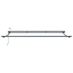 Toldo Retráctil Eléctrico Azul, Blanco, Antracita 5 x 3 m