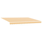 Toldo Retráctil Eléctrico Amarillo, Blanco, Antracita 5 x 3,5 m