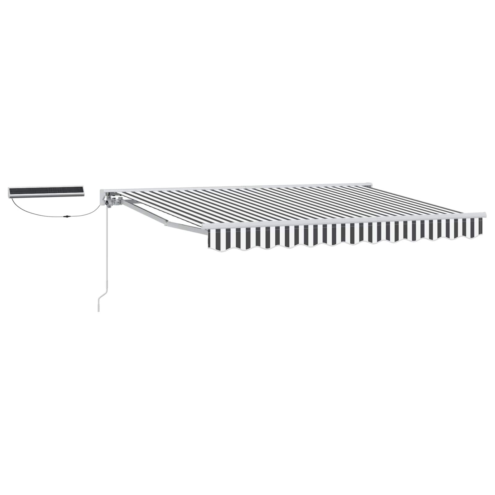 Toldo Retráctil Eléctrico Antracita y 3 x 2,5 m