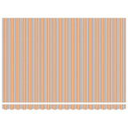 Toldo Retráctil Eléctrico Azul, Naranja, Blanco 4 x 3 m