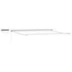 Toldo Retráctil Eléctrico Azul y 4,5 x 3 m