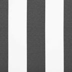 Toldo Retráctil Eléctrico Antracita y Blanco 4,5 x 3 m