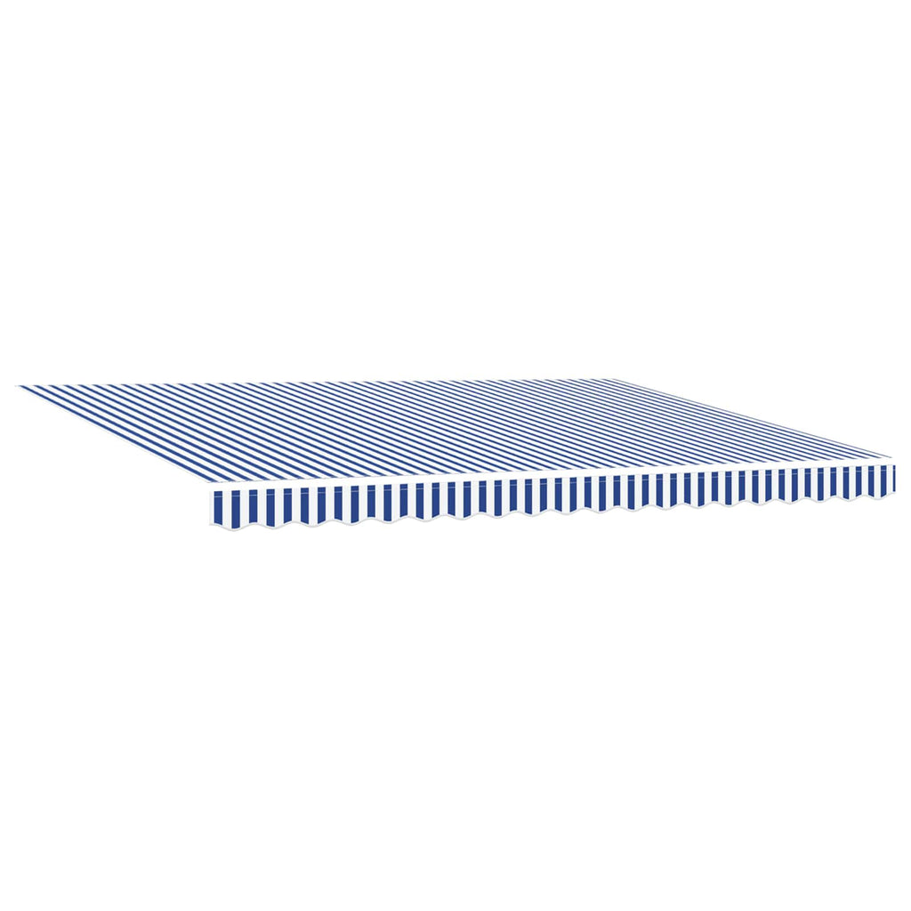 Toldo Retráctil Eléctrico Azul y 5 x 3,5 m