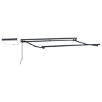 Toldo Retráctil Eléctrico Marrón y Antracita 2,5 x 2 m