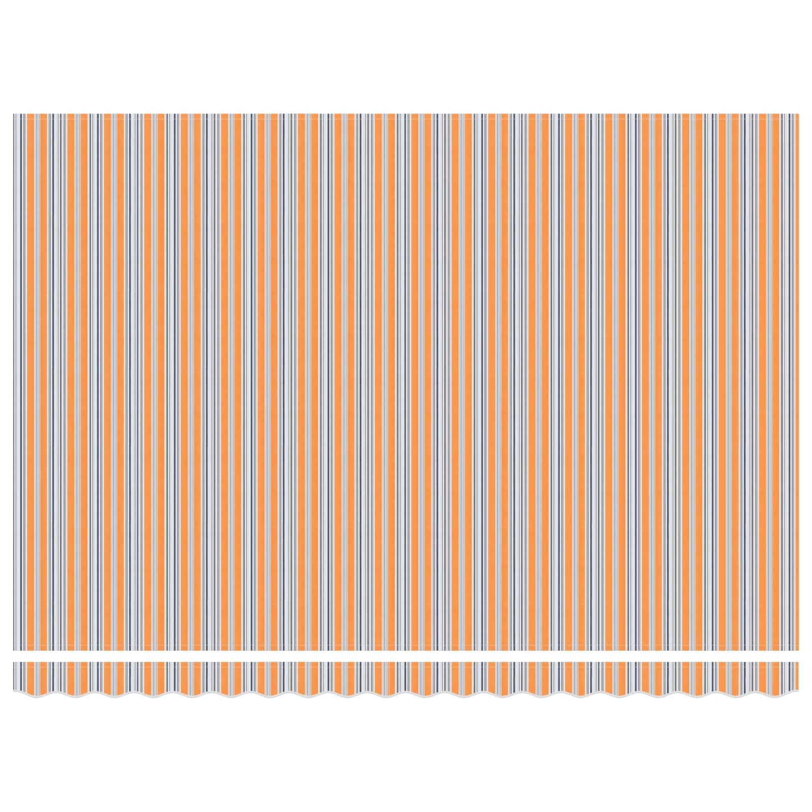 Toldo Retráctil Eléctrico Azul, Naranja, Antracita 4 x 3 m