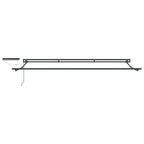Toldo Retráctil Eléctrico Crema y Antracita 5 x 3 m