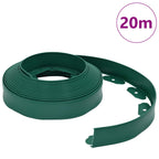Borduras para césped Verde 2000 x 4 x 5 cm Plástico