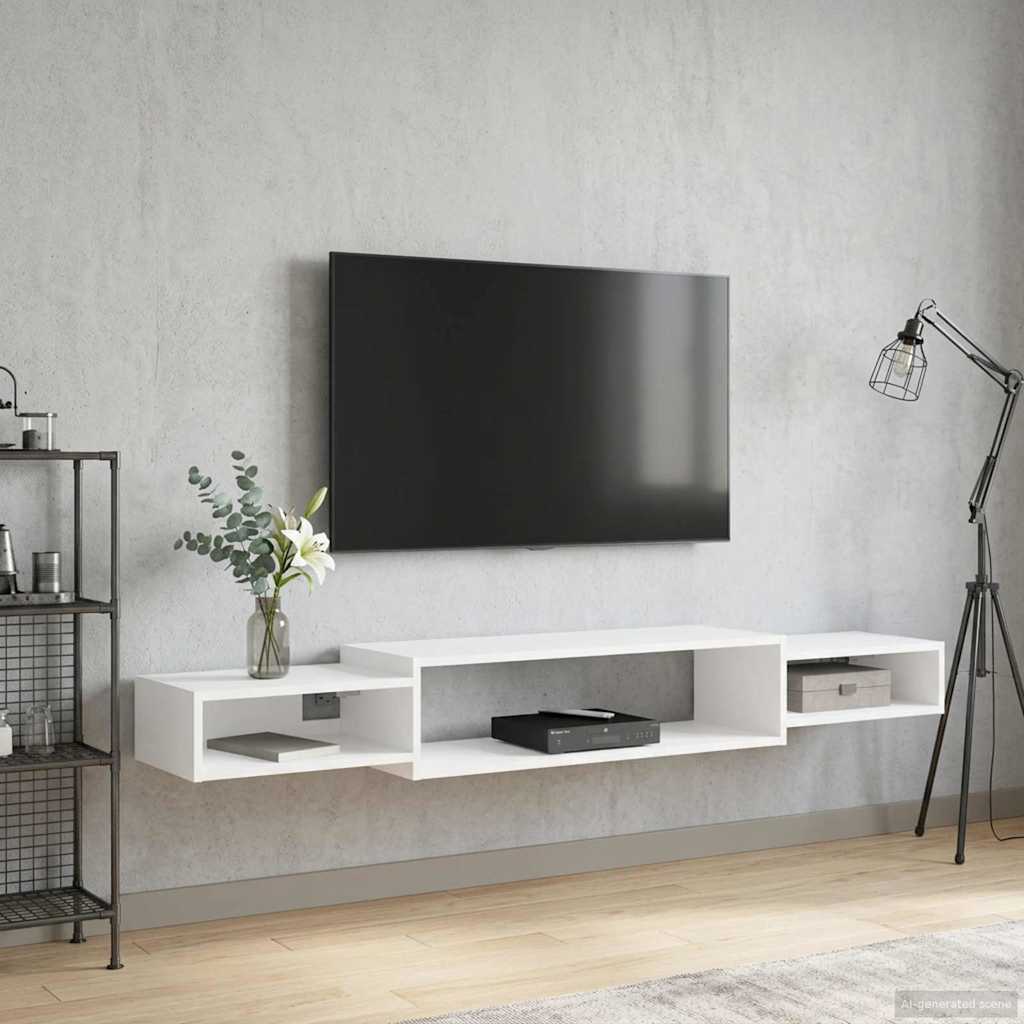 Mueble de TV Montado en la Pared Montada en la pared