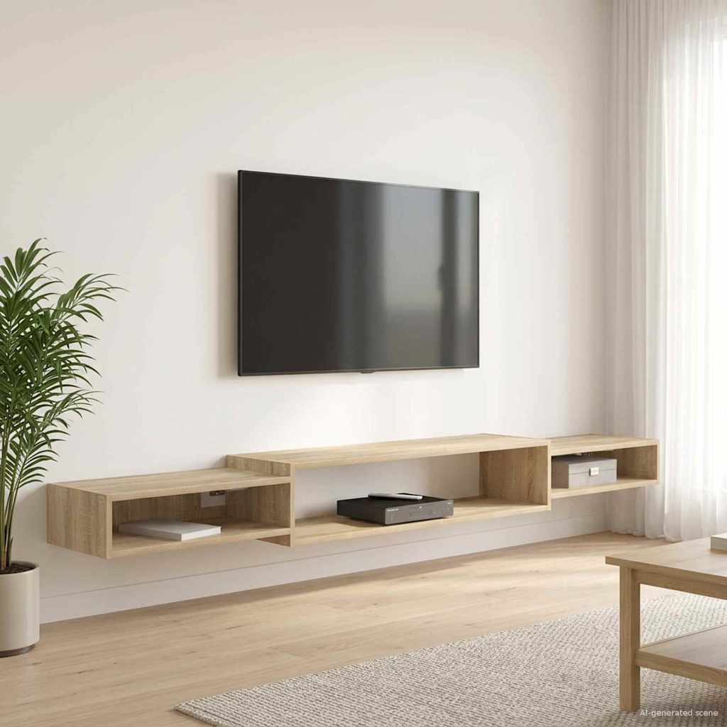 Mueble de TV Montado en la Pared Montada en la pared