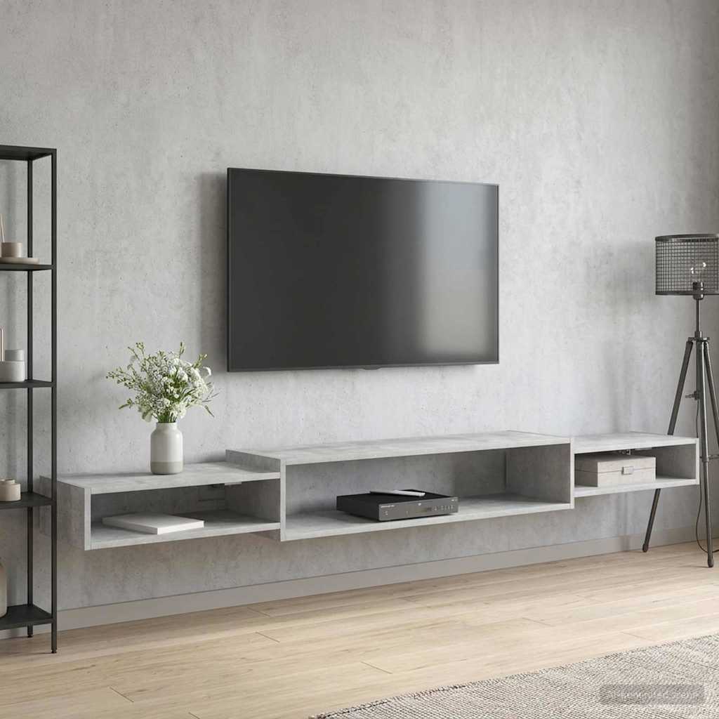 Mueble de TV Montado en la Pared Montada en la pared