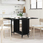 Mesa de jantar dobrável com rodas 130 x 80 x 76,5 cm