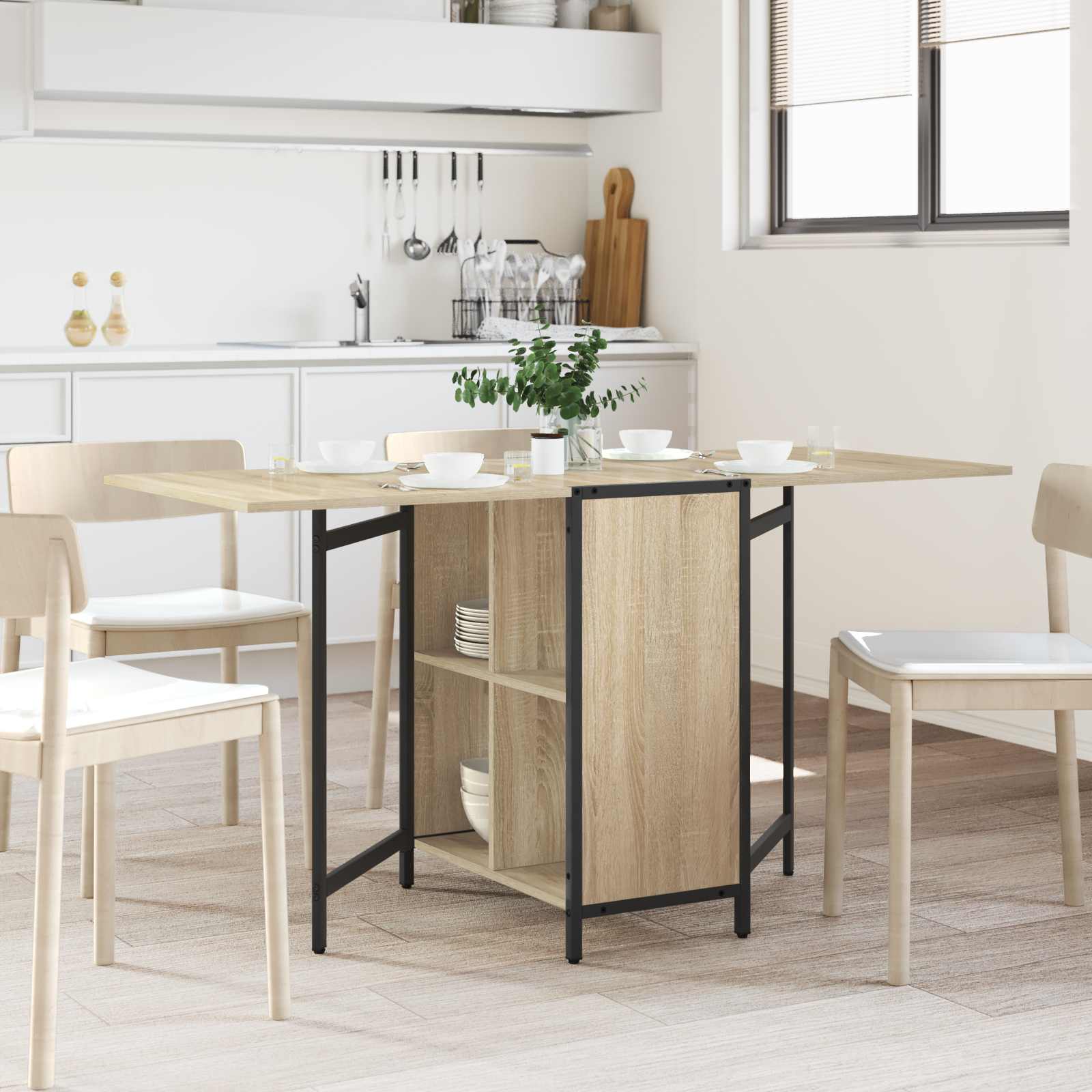 Dining Table 144 x 60 x 75 cm Engineered Wood